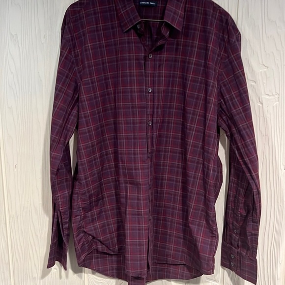 Zachary Prell Men’s button down long sleeve shirt size XL - Picture 1 of 12
